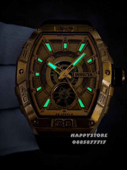 INVICTA Premier automatic Gold 42 mm, Инвикта нов мъжки часовник