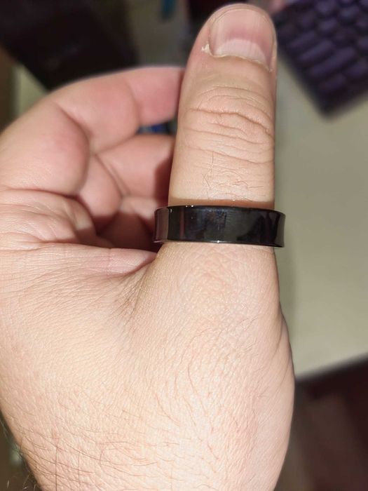 Inel inteligent smartring VALA Q9 Premium masura 13, culoare neagra