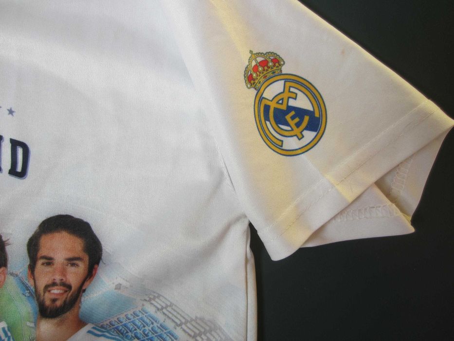 Tricou copil fotbal Real Madrid, masura copil 7-8ani, stare f. buna
