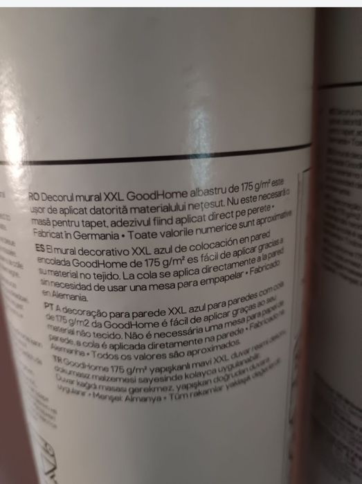 Vand suport umerase, tapet mare xxl