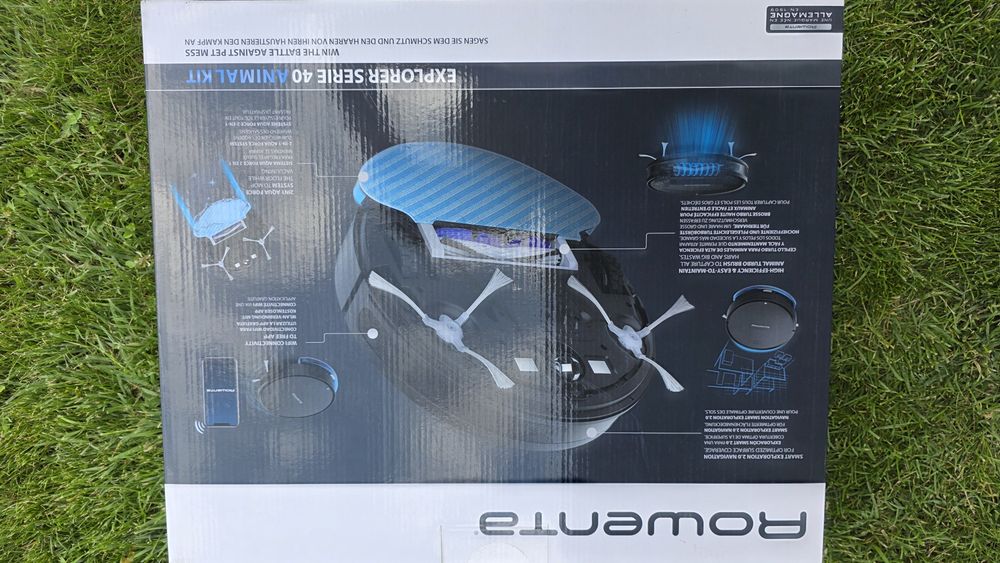 Робот прахосмукачка с функция миене ROWENTA X-PLORER Animal Serie 40 RR7267WH