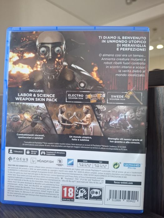 Игра Atomic Heart новая
