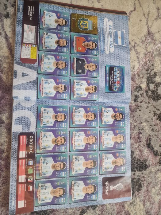 Album word cup complet 2022