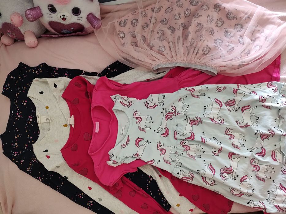 Рокли за момиче 8-10год (140см)