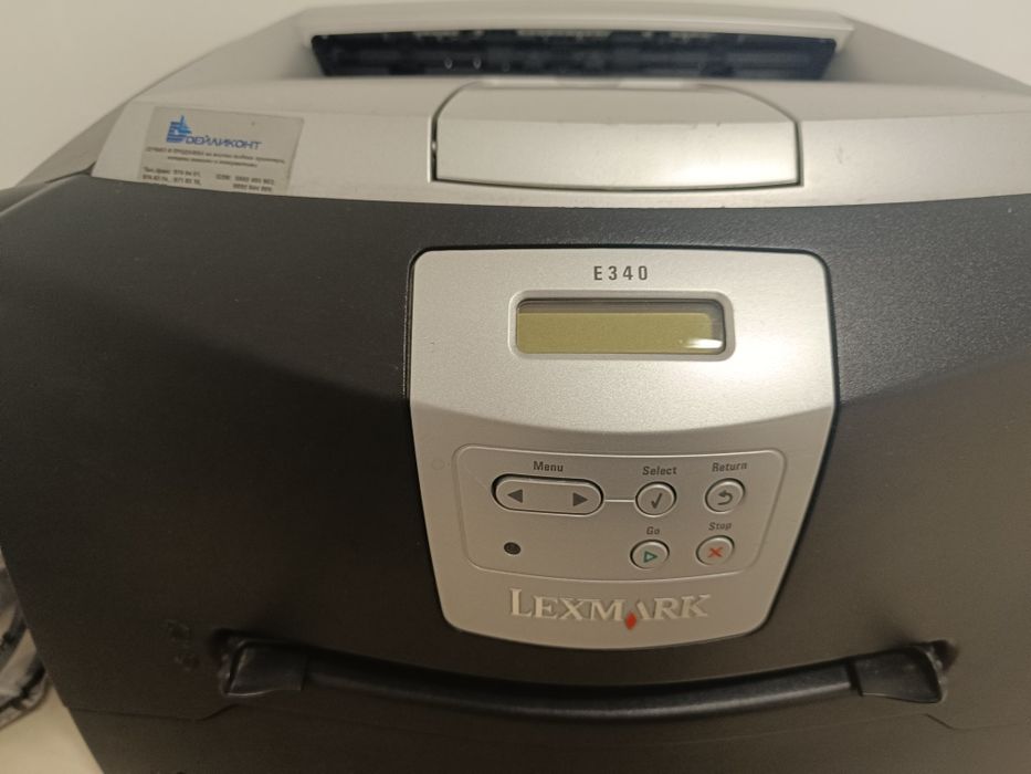 лазерен принтер lexmark e340