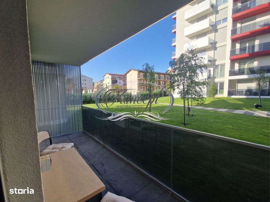 Apartament 2 camere, complet mobilat si utilat, balcon si parcare