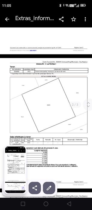 Vand parcela de teren intravilan