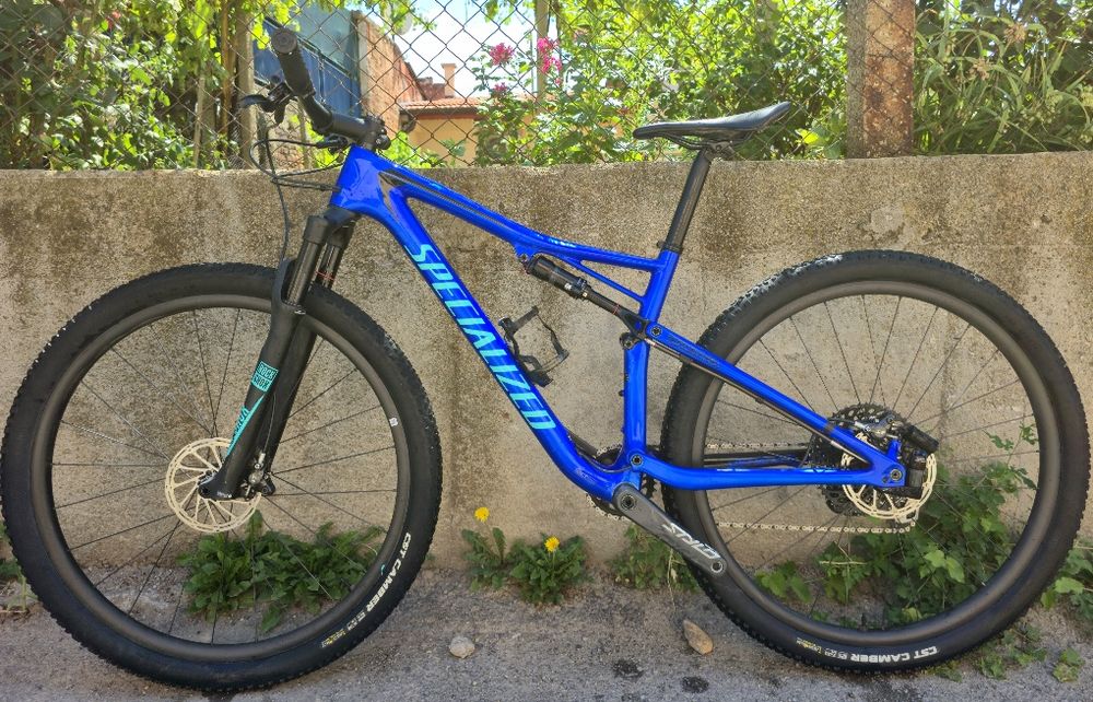 Карбонов Specialized Epic Pro крос-кънтри цола М размер 1х12 XO Brain system Rockshox