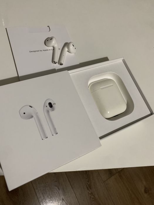 Наушники Apple Airpods 2 оригинал рабочие полностью