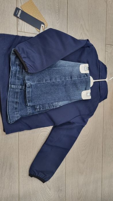 Костюмчики для мальчика. Джинсы, рубашка, свитер и курточка.