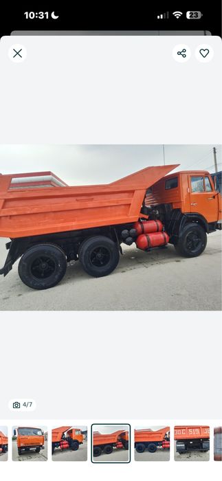 Mini ekskavator va kamaz xizmati