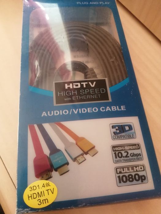 Кабель/Сетевая карта/Wi-Fi /Кабель HDMI.