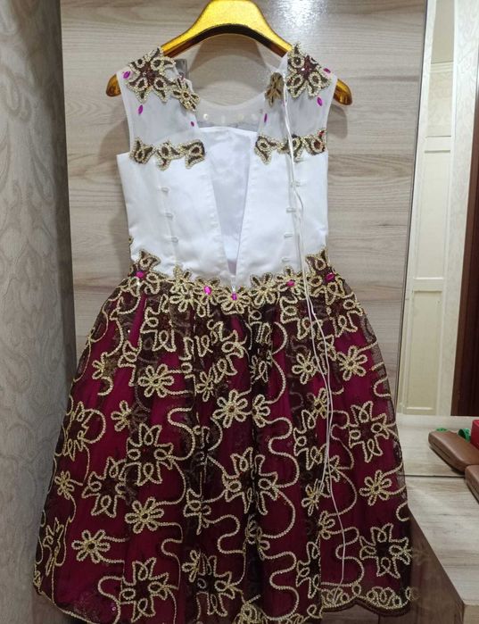 Детское платье новогоднее