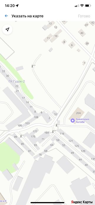 Земельный участок в черте города