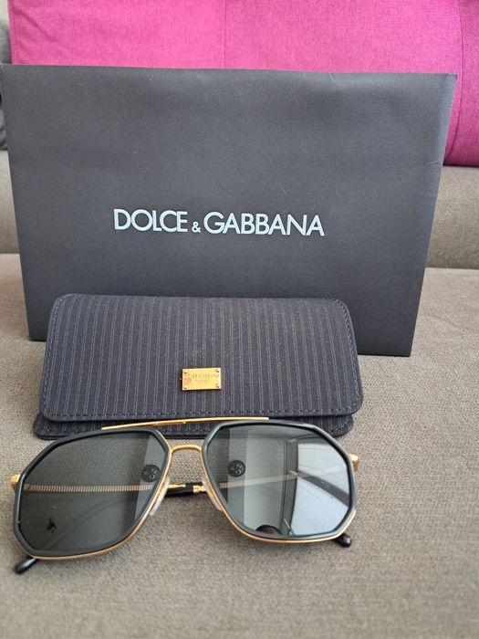 Слънчеви очила Dolce & Gabbana DG 2285 02/81 - GOLD/BLACK