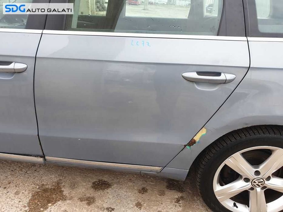 Usa Usi Portiera Portiere Stanga Spate Dezechipata cu Rugina VW Passat B7 Break Combi 2010 - 2015 Culoare LC7Z