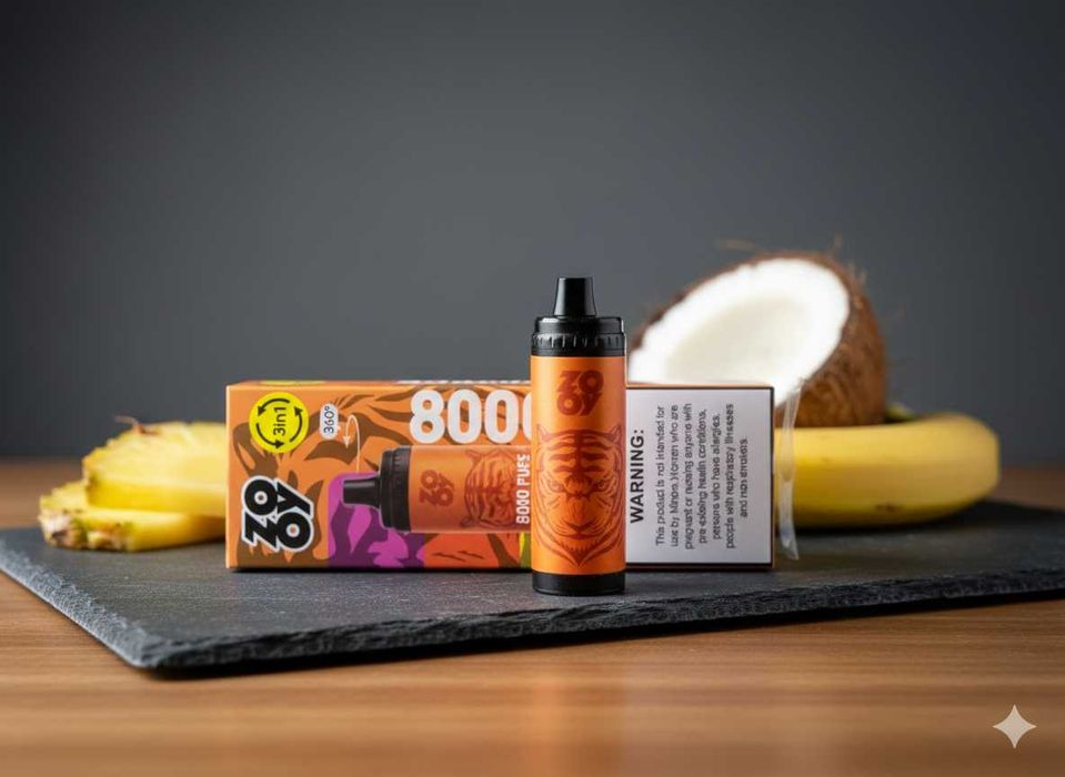 Vape 3 arome cu 80.000 pufuri Zooy