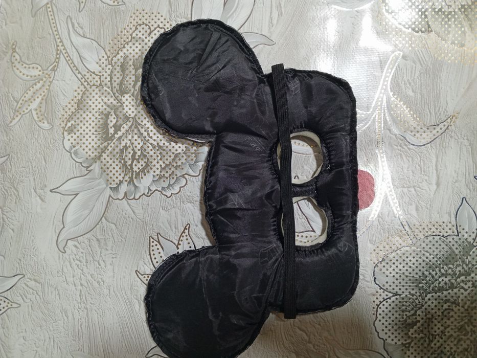 Маска Микки Маус мальчика и девочки на заказ, велюр, поролон, подкладо