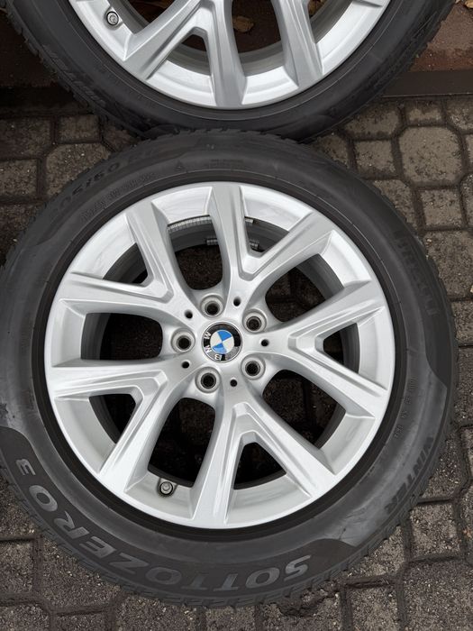 Jante BMW 17 F48 X1 F39 X2 cu 205/60R17 iarna cu senzori