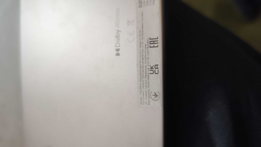 Tableta Lenovo Tab M10 TB328XU Gen. 3, ecran spart