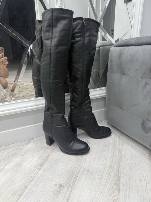 Сапоги ботфорты женские