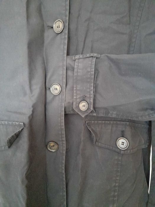 Къс шлифер с памучна подплата