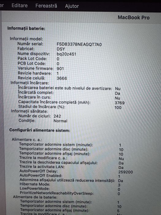 Macbook pro A1708