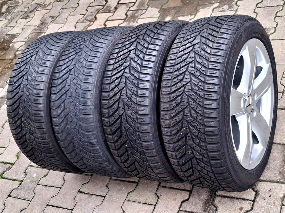 Jante Mercedes pe 18 anvelope iarnă CLS E C CLA S  GLA GLC roti jenti