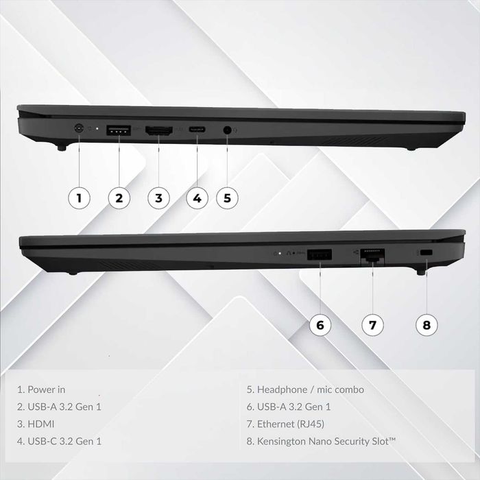 Lenovo V15 Laptop 15.6 FHD - AMD Ryzen 5 7520U//16GB/ 512GB Win 11 Pro