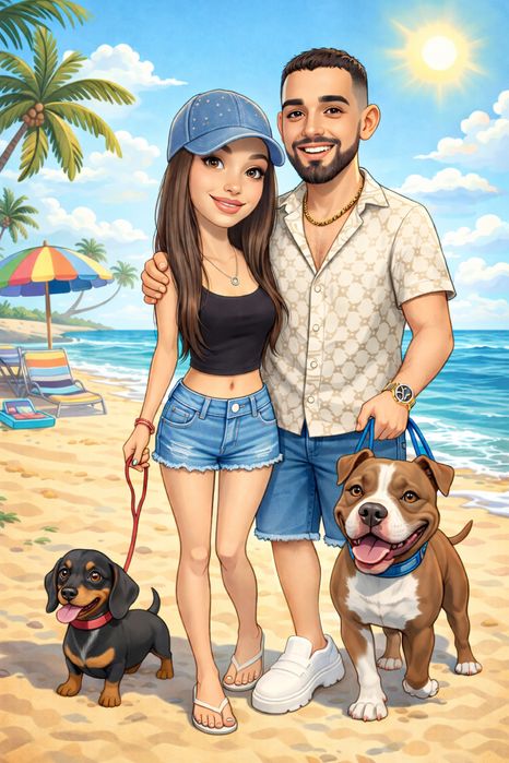 Карикатура по ваш дизайн