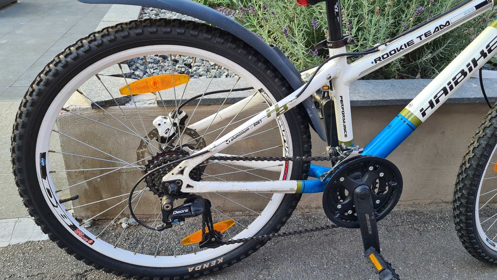 Bicicletă copii Haibike 24” – aluminiu, frâne hidraulice pe disc