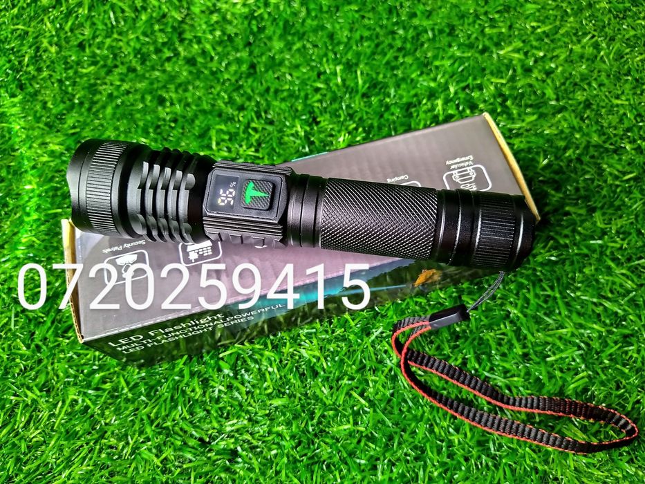 Lanterna profesionala Laser LED, A89 Model Nou, Distanta 1000m, Afisaj