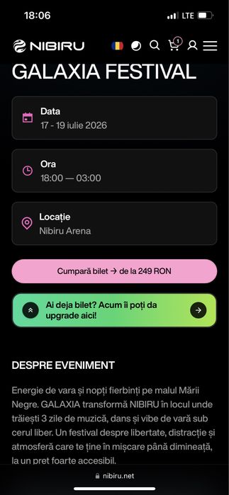 Bilet GALAXIA Festival