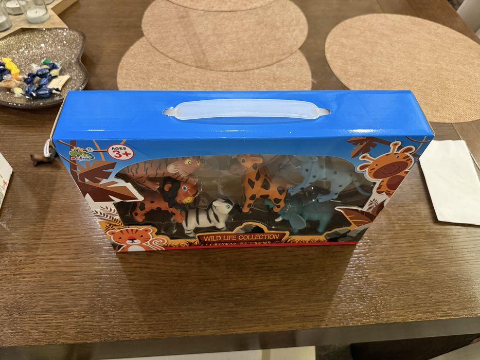Нов комплект фигурки на диви животни – 6 броя, 6-7 см