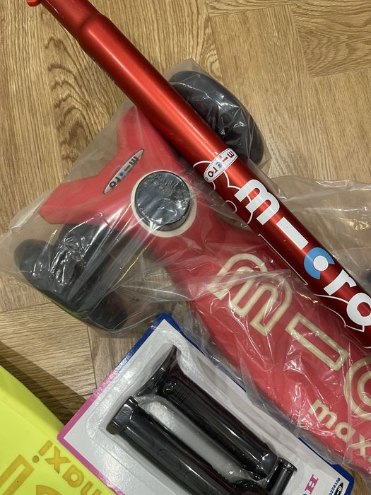 Самокат, в коробке, как новые. Премиум модель.