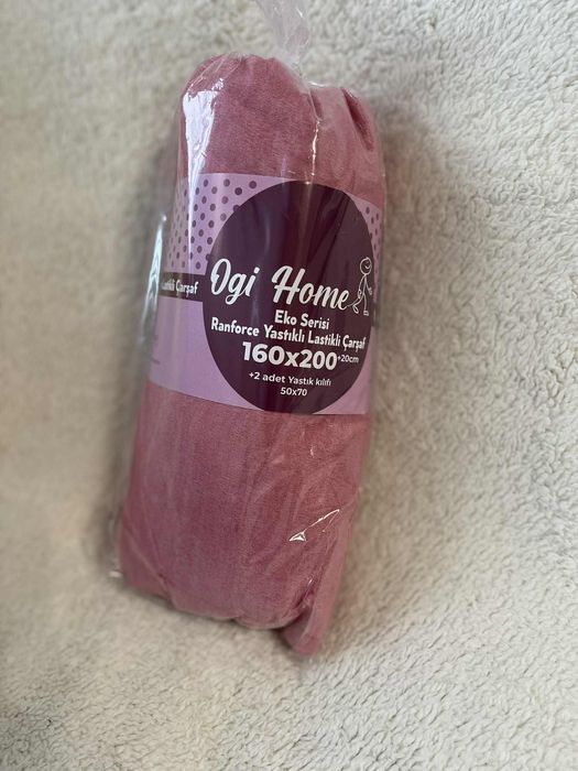 Чарлшаф с ластик+2бр калъфки