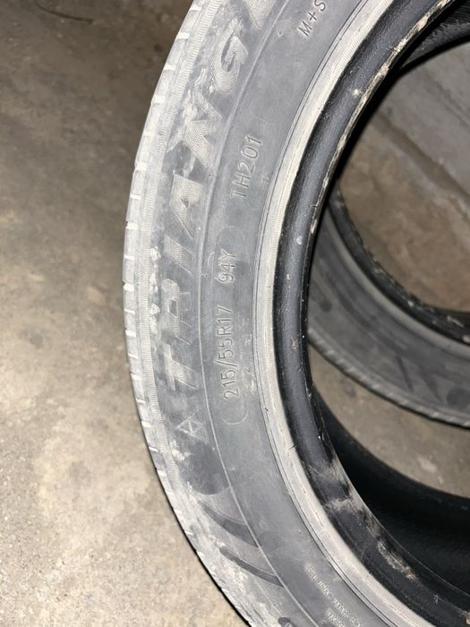 Продам шины 215:55:17
