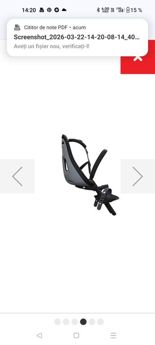 Scaun bicicleta copii Thule Yepp Nexxt 2 Mini