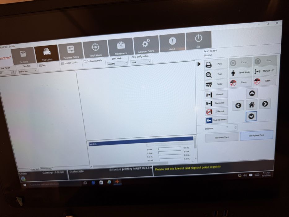Imprimantă verticală wall printer⁺ pro W291 – Epson F1080 – UV LED