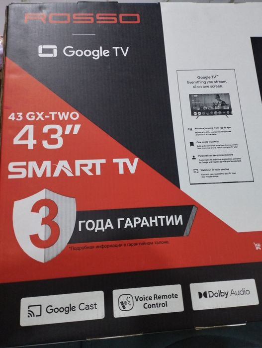 ROSSO 43 GX-TWO   Google   TV