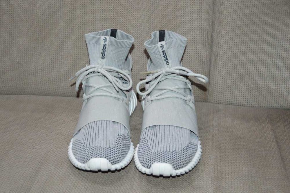 Adidas Tubular Doom Primeknit "Clear Granite" marime 44