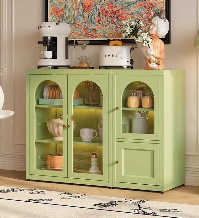 Сервант с витриной для посуды недорого\Ochiq vitrinli servant arzonga