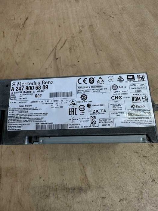 Unitate radio MERCEDES SPRINTER W907 cod piesa A2479006809