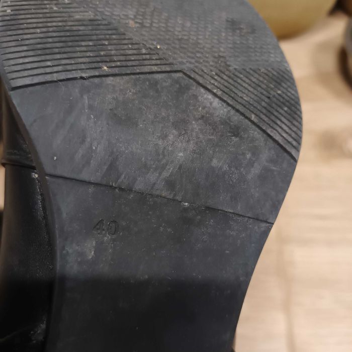 Ботуши от естествена кожа 45лв./40номер