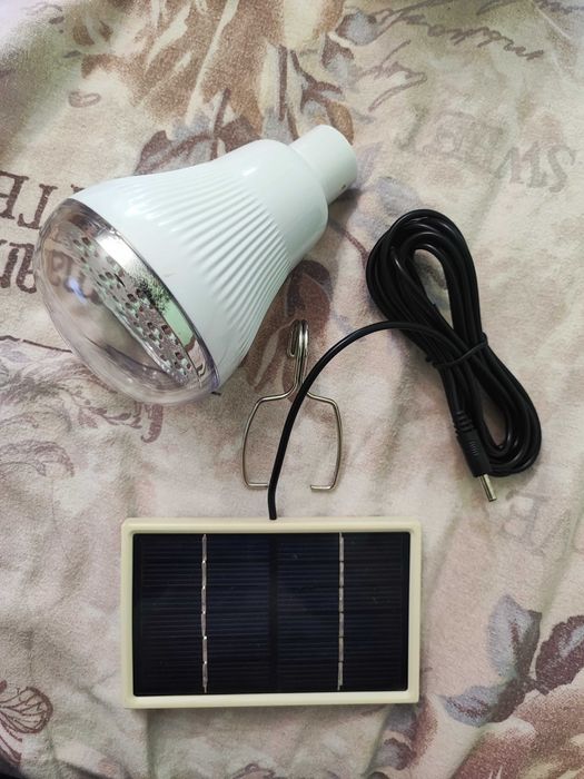 Соларна къмпинг LED лампа