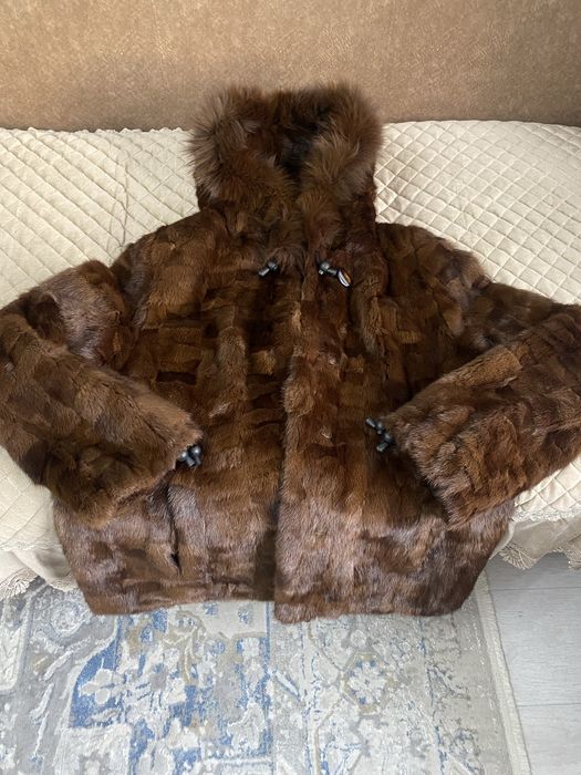 Шуба норковая размер 46