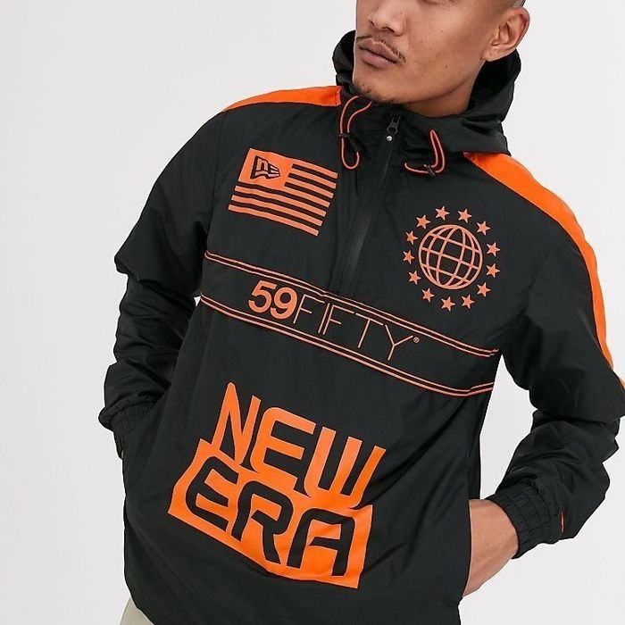Jacketa new era.graphic Windbreaker.