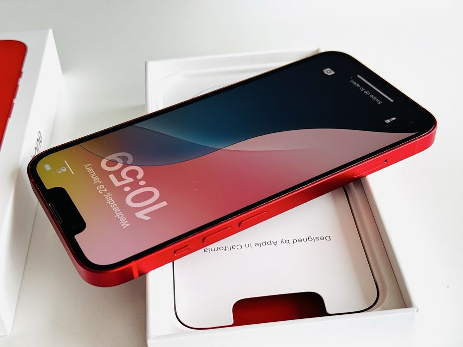 НОВ! Iphone 13 128GB Red 100% Батерия! Гаранция 6 месеца