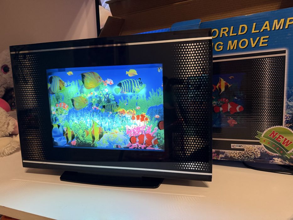 Lampa led cu miscari de imagine