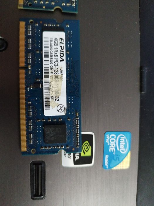 Slot RAM 4 gb ddr3
